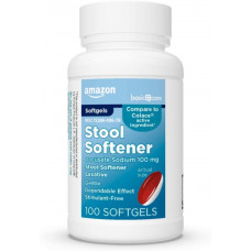 Viên uống nhuận tràng, giảm táo bón Stool Softener Laxative Amazon 100 viên